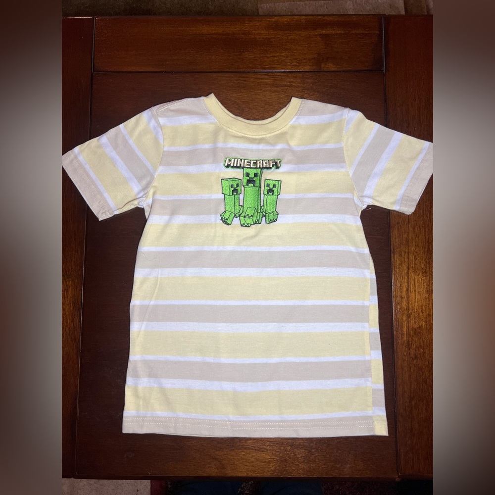 Kids Striped Yellow T-Shirt